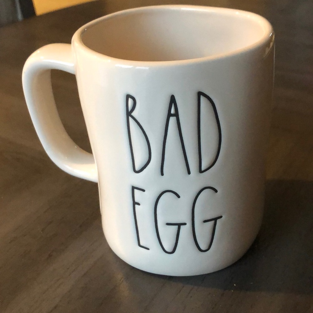 Rae Dunn bad egg mug